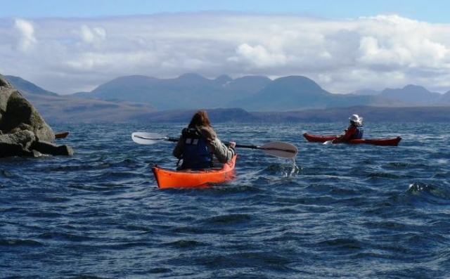  Expedición en kayak de mar 